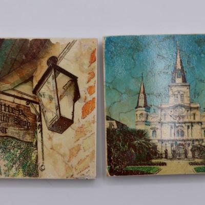 New Orleans Themed Coasters (6)