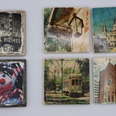 New Orleans Themed Coasters (6)