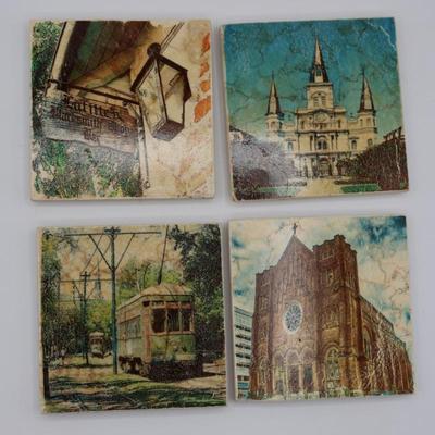 New Orleans Themed Coasters (6)