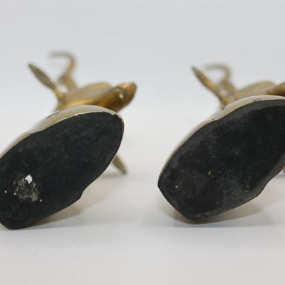 Brass Kudu Antelope Sculptures