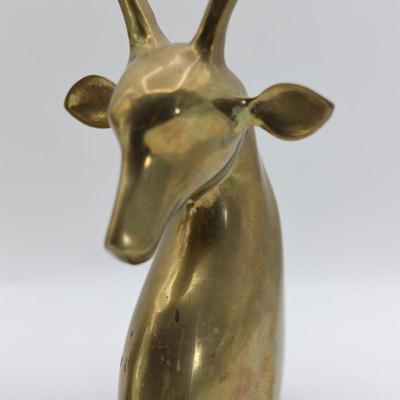 Brass Kudu Antelope Sculptures