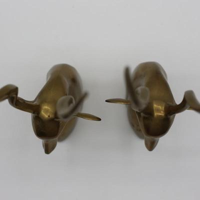 Brass Kudu Antelope Sculptures