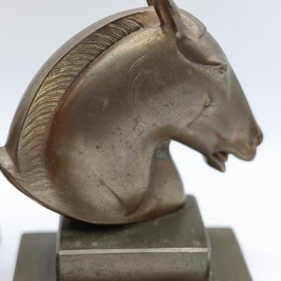 Frankart Stallion Head Bookends