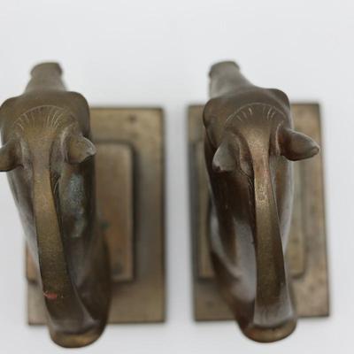 Frankart Stallion Head Bookends