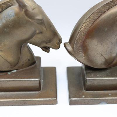 Frankart Stallion Head Bookends