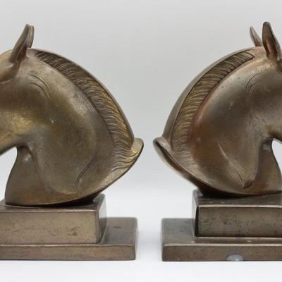 Frankart Stallion Head Bookends