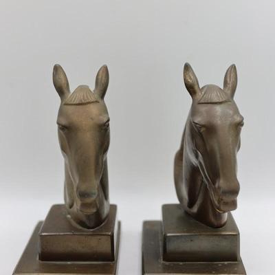 Frankart Stallion Head Bookends