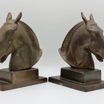 Frankart Stallion Head Bookends