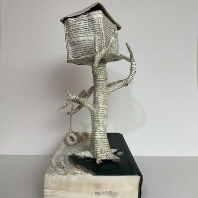 LOT 27B: “Book Art Sculpture” by R. Cotlier