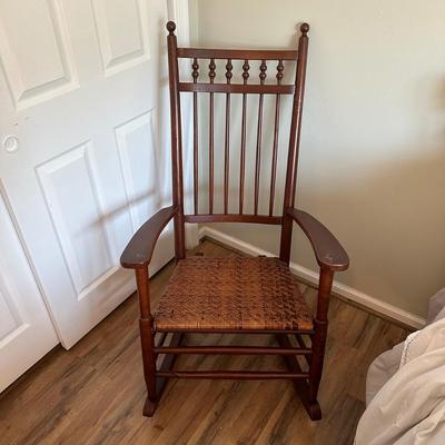 LOT 38X: Vintage Wooden Rocking Chair