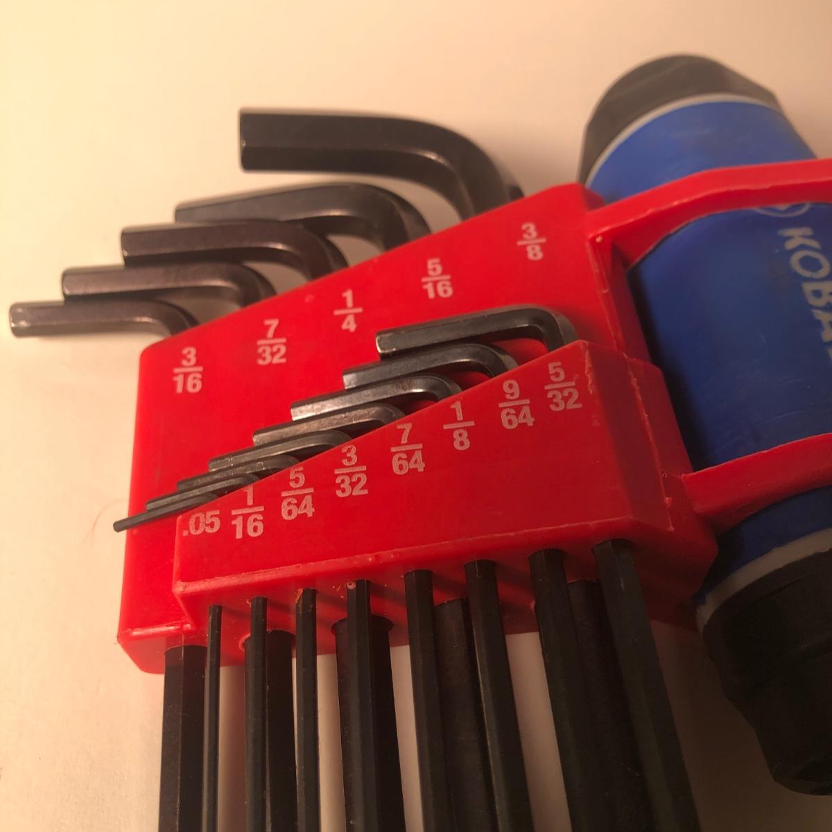 LOT 49B Kobalt Allen Wrench Set, Craftsman 9pc Wrench Set & More