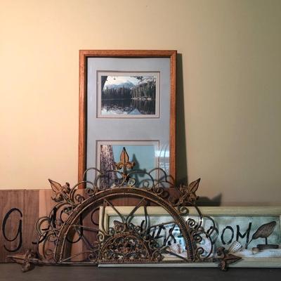 LOT 88D: Home Decor, Signs & Wildlife Photography