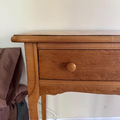 LOT 109L: Vintage Wooden Single Drawer Desk