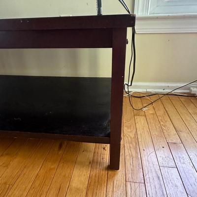 LOT 113L: Wooden TV Stand