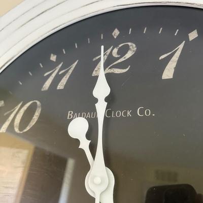 LOT 114L: Home Decor Collection - Mirror, Sconces & Clock