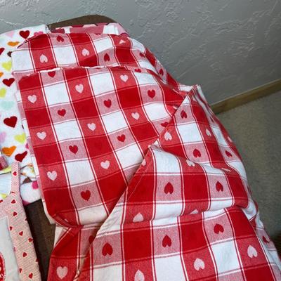 Valentines themed linens