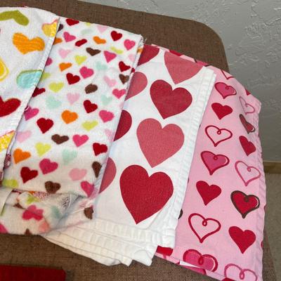 Valentines themed linens