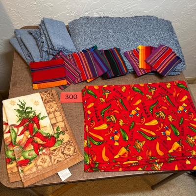 Fiesta themed linens