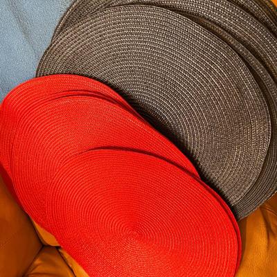 Assortment of placemats