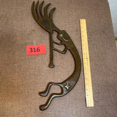 Kokopeli Wall Sculpture