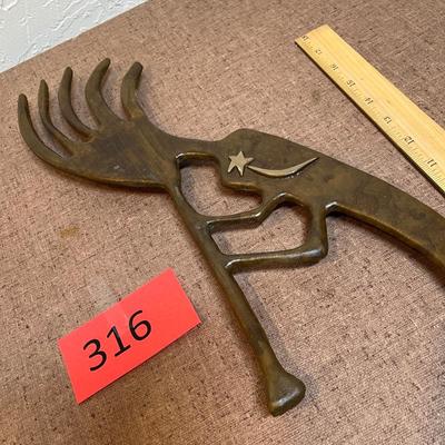 Kokopeli Wall Sculpture