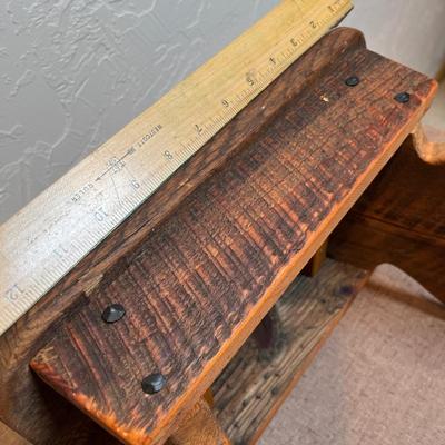 Cute primitive foot stool