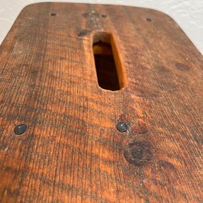 Cute primitive foot stool