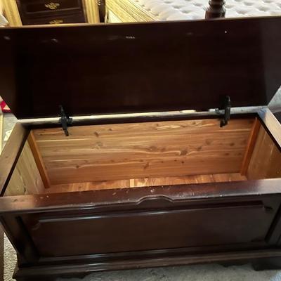 Cedar lined hope chest