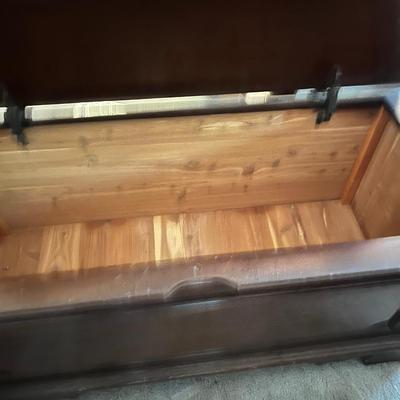 Cedar lined hope chest