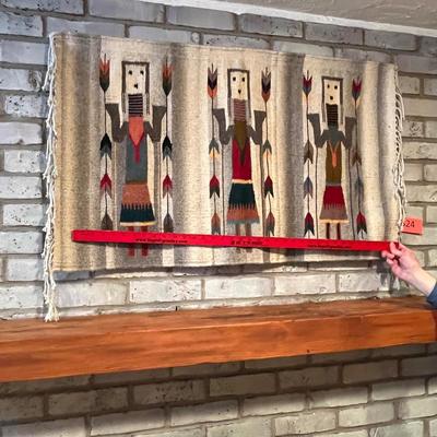 Native American Kachina rug