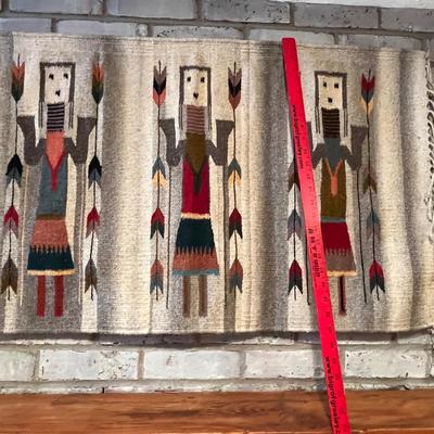 Native American Kachina rug