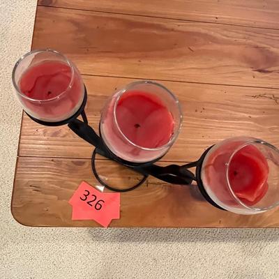 Cactus candle holder