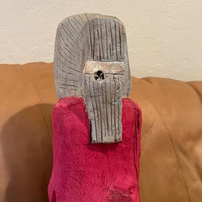 Native American style grandmother sculpture