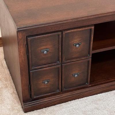 Laminated Television Console