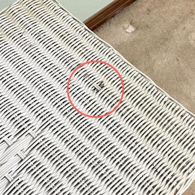 HENRY LINK ~ Five (5) Piece Wicker Queen / Full Bedroom Suite ~ *Read Details