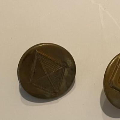 Set of 10 WW2 US Military pins #4