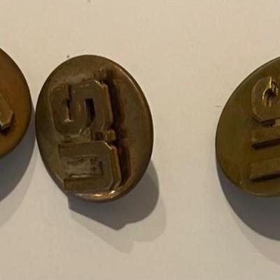 Set of 10 WW2 US Military pins #4