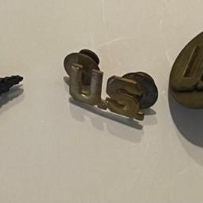 Set of 10 WW2 US Military pins #6