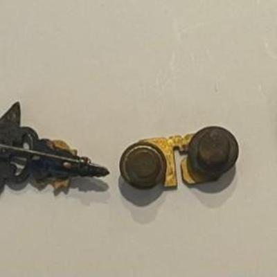 Set of 10 WW2 US Military pins #7