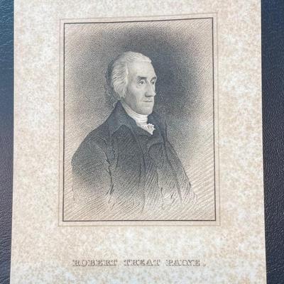 Robert Treat Paine by Engraved by J.B. Longacre