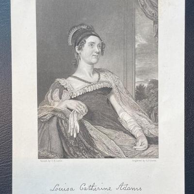 Louisa Catherine Adams by G.F. Storm