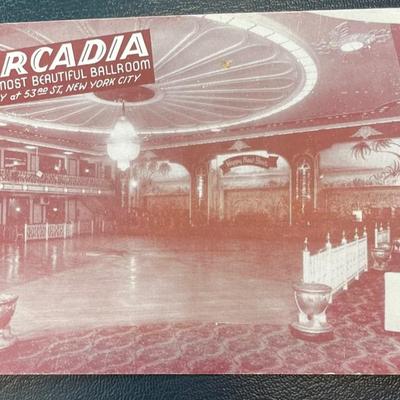 The New Arcadia Ballroom by Advertisement