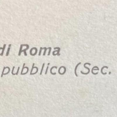 Roma, Museo di Roma Post Card