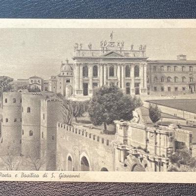 Roma, Porta Basilica di S. Giovanni Post Card