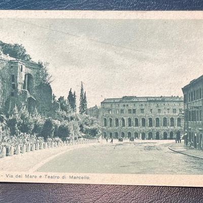 Roma, Via del Mare Teatro di Marcello Post Card