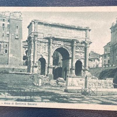 Roma, Arco di Settimio Severo Post Card