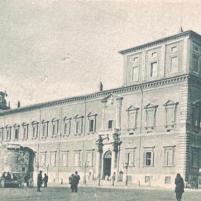 Roma, Palazzo del Quirinale Post Card