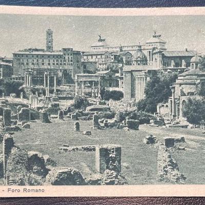 Roma, Foro Romano Post Card