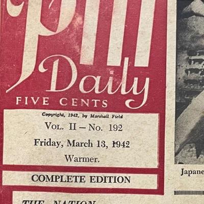 Newspaper: PM Daily Jan. 1943 WW2 / How We Can Pay for War and Still Live Better