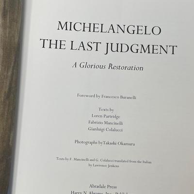 Michelangelo The Last Judgment, Abrade